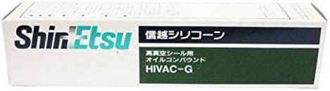 Shin-Etsu High Vacuum Sealing Compound Hivac-g Silicone Grease 3.5 oz (100 g)