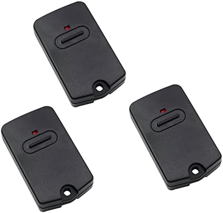 RB741 Remote Works for GTO Mighty Mule Gate Opener FM135 Transmitter Control, Single Button Gate Clicker Garage Door Entry Transmitter (3 Pack)