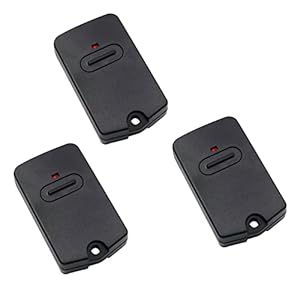 RB741 for Mighty Mule Gate Opener Remote, 318MHZ Gate Remote Control for GTO Gate Openers, 9 Dip FM135 Gate Transmitter for MM371W MM572W etc. Gate Clicker Garage Door Entry Controller (3 Pack)