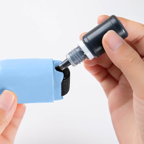 Privacy Roller Stamp - Steel PP PC ABS 6x3x2cm | Address Blocker | Blackout – vue 5