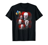 IT: TV Mini Series Many Faces of Pennywise T-Shirt