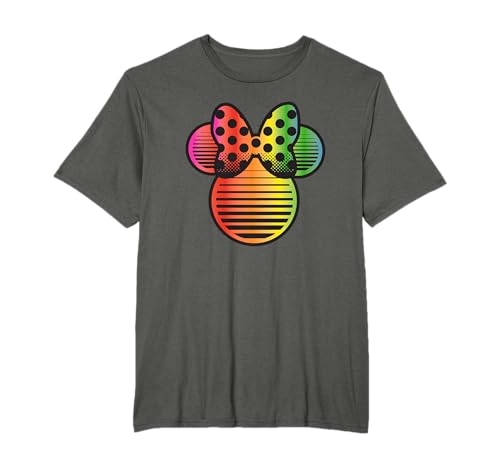Disney Minnie Mouse Rainbow Gradient T-Shirt