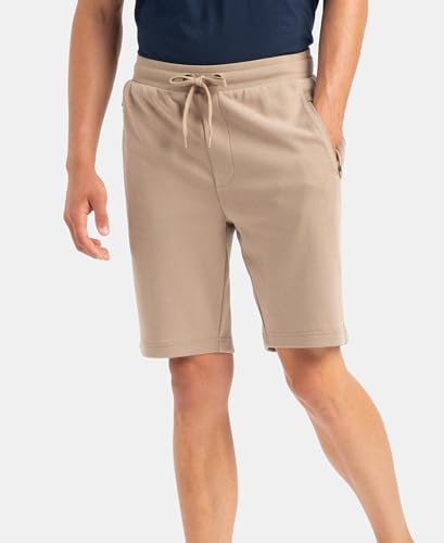 Image of Jockey AM14 Men Super Combed Cotton Rich Straight Fit Shorts with Zipper Pockets