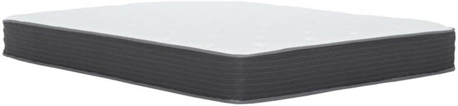 Pemberly Row 8" Gel Memory Foam Hybrid King Mattress, White, Pocket Coil Innerspring, Gel-Infused Foam, Edge Support, Rolled for Easy Delivery, 80"W x 76"D, Cooling Comfort, Bedroom Sleeping Mattress