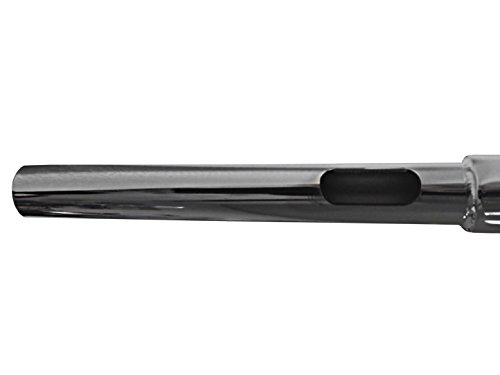 Dominator Industries 1 1/4 Inch Meathook Ape Hanger Handlebar, 14 Inch Rise, Chrome Compatible With 1996-2022 Dyna, Softail, Sportster And 1998-2013 Road Glide #TOP3
