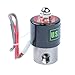 U.S. Solid 1/4inches Stainless Steel Electric Solenoid Valve 24VAC N.C. VITON Water Air Fuel