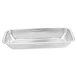 BEBEMOKO Abtropfkorb für Geschirr Praktischer Küchenkorb zum Waschen Abtropfen und Filtern Gemüse Rostfrei und Langlebig für Spüle