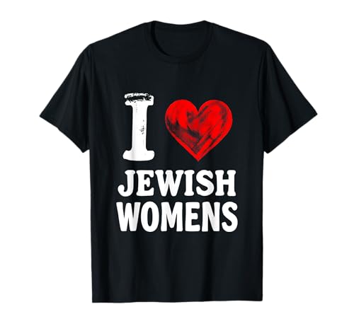 Divertente Hanukkah I Love Jewish Womens Maglietta