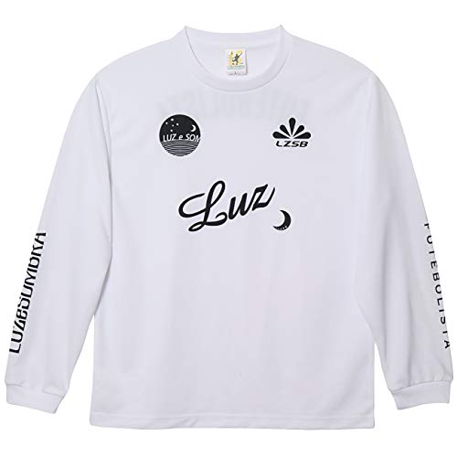 LUZeSOMBRA(ルースイソンブラ) DOUBLESTDL/S プラシャツ F1811025 XSサイズ ホワイト/ブラック