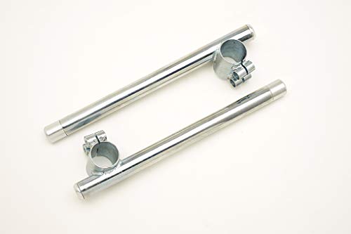 Semimanubri 28mm moto d'époque en acier pour éliminer le jeu de direction