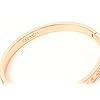 COACH Kissing C HINGED Bangle - Rose Gold