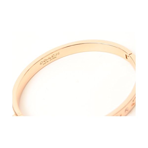 COACH Kissing C HINGED Bangle - Rose Gold
