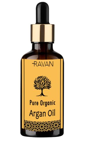 Ravan Artisan Argan Oil &ndash; 100% Pure Organic Moroccan Oil, Handpicked & Cold Pressed by Berber...