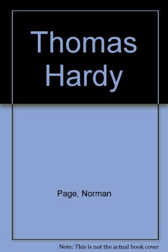 Thomas Hardy 0312801327 Book Cover