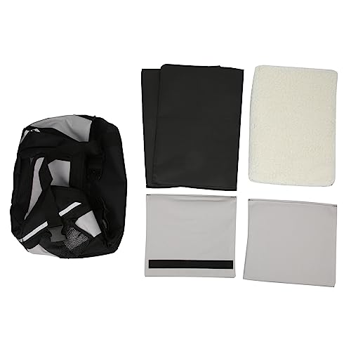 Bolsa de bicicleta de cachorro Saco de cesta de portador de bicicleta dianteira destacável para cães