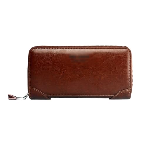 Brieftasche Aus Echtem Leder Große Kapazität