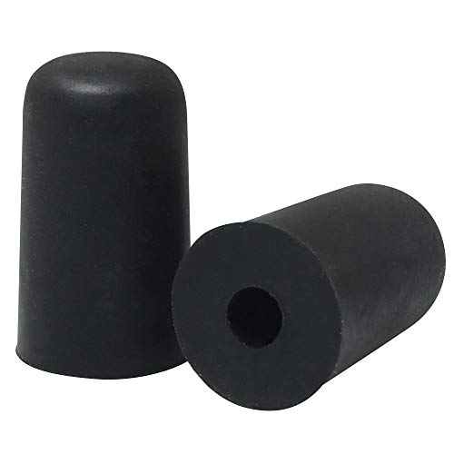 WHYHKJ 4pcs Rubber Tip for Cello Endpin Non-Slip Cap Instrument Protector Cello Accessories, Black