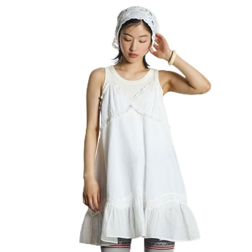[ローズバッド] LACE CAMI DRESS WHITE ONE SIZE