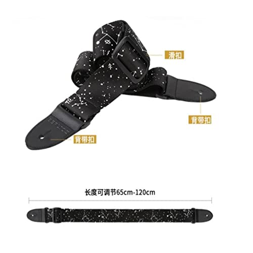 ZTTTD Sangle de Guitare Folk Guitare électrique Classique Messenger Hommes et Femmes personnalité bandoulière élargie… - Les Beatles, Paul McCartney, John Lennon, RIngo Starr, George Harrison ZTTTD Sangle de Guitare Folk Guitare électrique Classique Messenger Hommes et Femmes personnalité bandoulière élargie… – Image 3