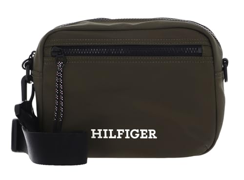 Sac reporter TH Monotype Tommy Hilfiger vert armée idéal pour vos déplacements