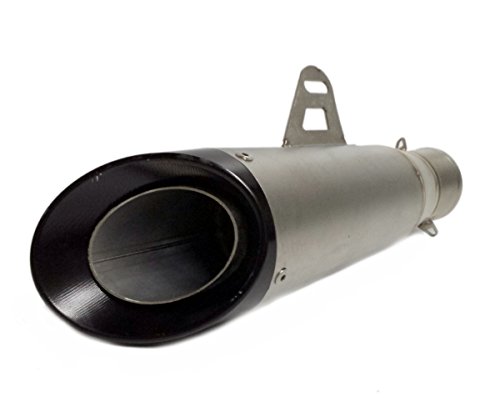 Amazon | 汎用50.8mm カーボン 斜めスラッシュサイレンサーGP スリップ