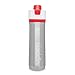 Aladdin Active Hydration Thermavac Stainless Steel Water Bottle 0.6L Rot – Mehrwegwasserflasche - Auslaufsicher - Doppelwandige Vakuumisolierung - Hält 10 Stunden Kalt - BPA-Frei - Spülmaschinenfest