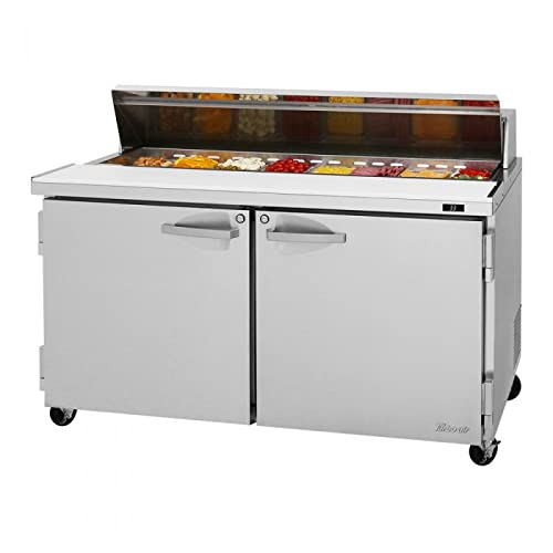 Turbo Air 2-Door Sandwich Salad Prep Table 16-CU.ft. PST-60-N