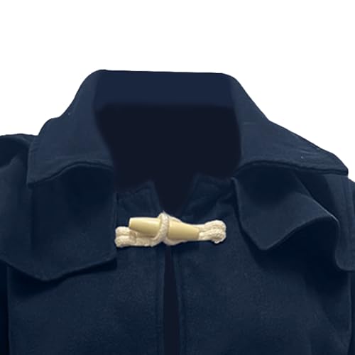 Mens Trench Coat with Hood Single Breasted Casual Business Cardigan Coats Walking Toggle Duffle Hoodie4