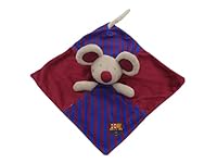 CyP Brands – FC Barcelona – Baby Doudou, Kuscheldecke, Baby-Stofftiere, Maus, Barça, offizielles Produkt