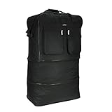 ARIANA Extra Large Strong Expandable Cargo Zipper Duffle Wheeled Travel Bag - 855 (36'-...