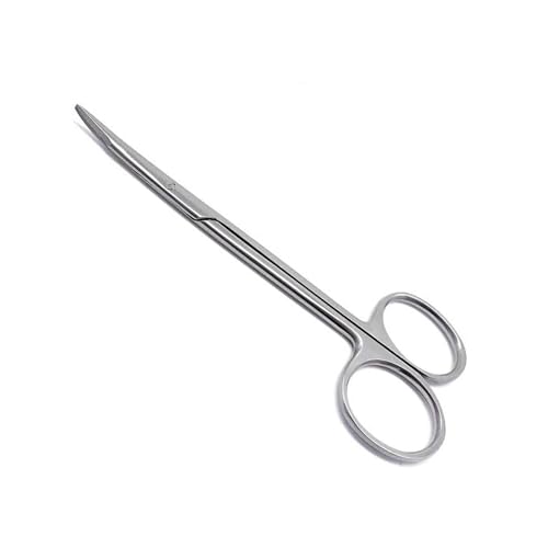 GIMA - Stevens Gebogene Präparierschere mit stumpfen Spitzen, 11,5 cm, 80015