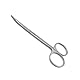 GIMA - Stevens Gebogene Präparierschere mit stumpfen Spitzen, 11,5 cm, 80015