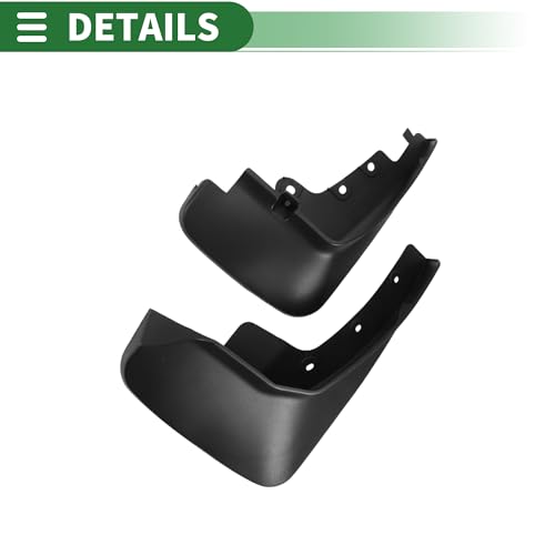 Image of Motoforti Mud Flaps Splash Guards Mud Guards for Ford EDGE 2015-2018 without Running Board Not Fit Sport Model W /Mount Accessories