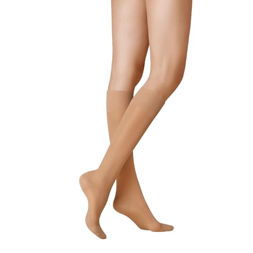 KUNERT Damen Kniestrümpfe Fly&Care® 40 effektive Stützwirkung Klasse III 40 DEN tan 1003 35-38