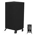 DONSIQIZZ 40 Inch Electric Smoker Cover for Masterbuilt, Waterproof Grill Cover for Masterbuilt 40-Inch Digital Vertical BBQ Smoker Outdoor, Black