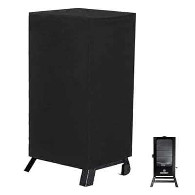 DONSIQIZZ 40 Inch Electric Smoker Cover for Masterbuilt, Waterproof Grill Cover for Masterbuilt 40-Inch Digital Vertical BBQ Smoker Outdoor, Black