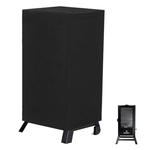 DONSIQIZZ 40 Inch Electric Smoker Cover for Masterbuilt Waterproof Grill Cover for Masterbuilt 40-Inch Digital Vertical BBQ Smoker Outdoor Black