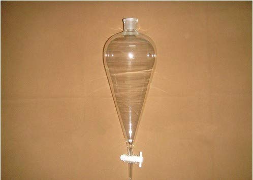 Évitez les fuites de solvant avec l'ampoule à décanter 3000 ml Gowe robinet PTFE