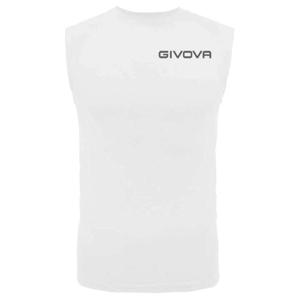 Givova, corpus 1 elastic tank top, white, M