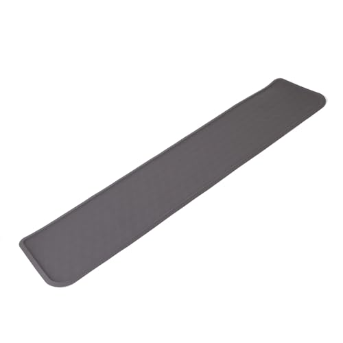 Alfombrilla para derrames de refrigerador con borde elevado de silicona impermeable 5