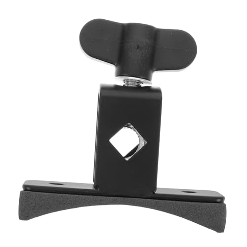Abrazadera para aro de batería Yardwe, hardware duradero para instrumentos de percusión y caja, sujeción firme con acabado negro para mejor rendimiento miniatura 1