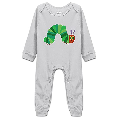 Image of DOQOSESHY The Very Hungry Caterpillar Infant Girl Boy Bodysuit 0-24 Months Rompers Short Sleeve/Long Sleeve/Sleeveless
