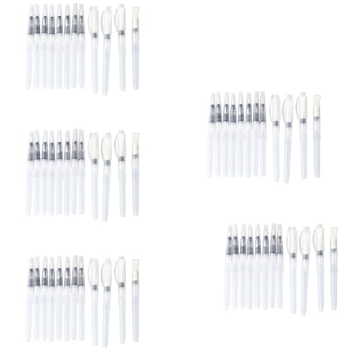 Stylos pinceaux aquarelle pour peindre sans tache ni godet d'eau (60 pcs)