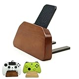 ZHUOYING Solid Wood Controller Holder Gaming Controller Stand for Desk Controller Organizer Fits Xbox,Ps4,Ps5,Best Gift for Son,Husband,Boyfriend