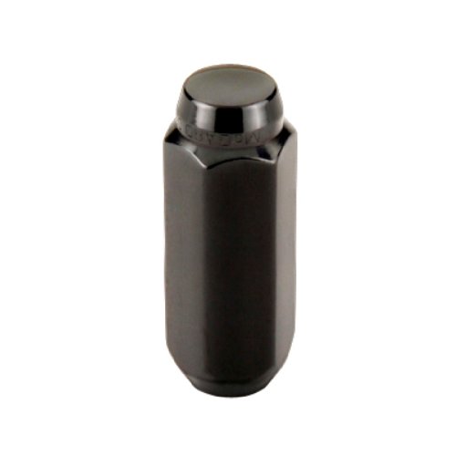 McGard 64025 Black (M14 x 2.0 Thread Size) Cone Seat Style Lug Nut, (Set of 4) - Thumbnail 2