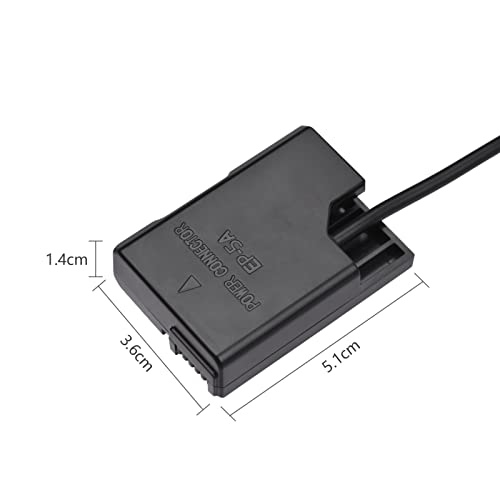 Image of PD USB -C Cable to EP-5A Dummy DC Coupler EN-EL14 Repla ent for D5600 D5500 D5100 D5200 D5300 D3200 D3100 D3300 D3400 D3500 DF P7800 P7700