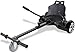 Kart pour Hoverboard,Chaise Kart Seat pour électrique Scooter, Hoverboard go Kart Compatible pour Les balances de 6.5 ,8 ,10Pouces, Longueur réglable