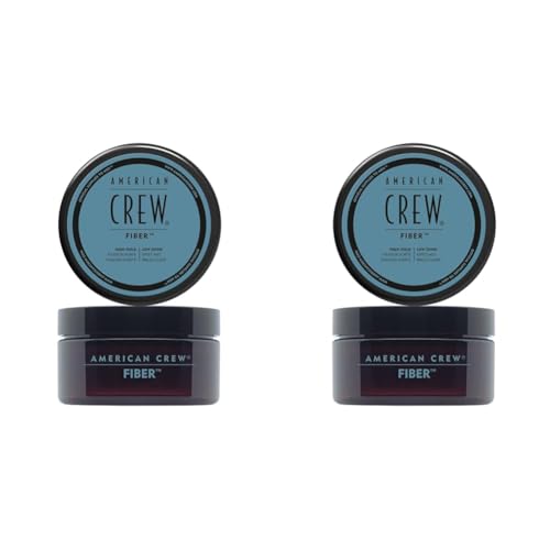 AMERICAN CREW – Classic Fiber, Haarwachs für Männer, Haarprodukt mit starkem Halt, Stylingprodukt für viel Textur & mattes Finish, zur täglichen Anwendung, 85 g (2er Pack) AMERICAN CREW – Classic Fiber, Haarwachs für Männer, Haarprodukt mit starkem Halt, Stylingprodukt für viel Textur & mattes Finish, zur täglichen Anwendung, 85 g (2er Pack)