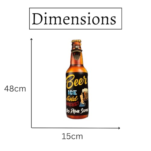 Image of Metal Bottle and Can Opener Beer Ice Sold Here Beer Bottle Opener Wall Mount