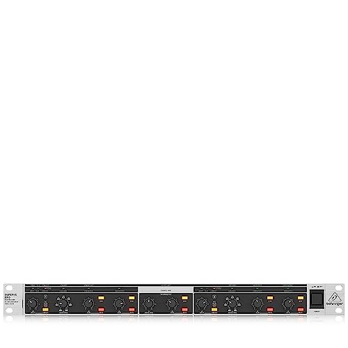 Behringer SUPER-X PRO CX2310 Professional High-Precision Stereo 2-Way/Mono 3-Way Crossover with Subwoofer Output